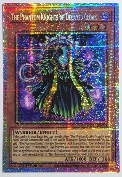 Yugioh The Phantom Knights of Decayed Cloak CORI-EN018 Starlight Rare 1st Ed - Image 1