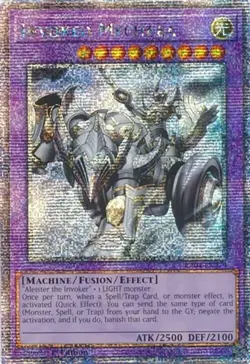 Yugioh! Invoked Mechaba - RA04-EN279 - Quarter Century Secret Rare - 1st Edition - Image 1