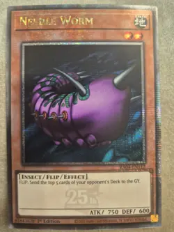 Yu-Gi-Oh! Needle Worm - RA04-EN112 - Quarter Century Secret Rare - 1st Edition - Image 2