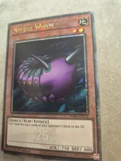 Yu-Gi-Oh! Needle Worm - RA04-EN112 - Quarter Century Secret Rare - 1st Edition - Image 4
