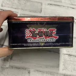 Yu-Gi-Oh! 2002 Collector's Tin Yami Yugi & Summoned Skull - EMPTY Tin ONLY Vtg - Image 2