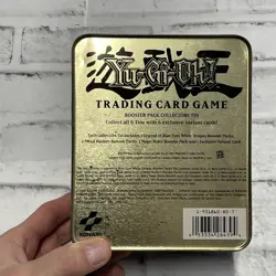 Yu-Gi-Oh! 2002 Collector's Tin Yami Yugi & Summoned Skull - EMPTY Tin ONLY Vtg - Image 3