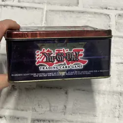 Yu-Gi-Oh! 2002 Collector's Tin Yami Yugi & Summoned Skull - EMPTY Tin ONLY Vtg - Image 4