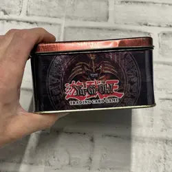 Yu-Gi-Oh! 2002 Collector's Tin Yami Yugi & Summoned Skull - EMPTY Tin ONLY Vtg - Image 5