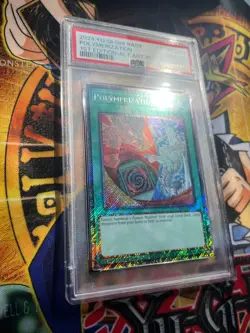 PSA 10 Yu-Gi-Oh RA03-EN051 Polymerization 1st Edition Platinum Secret Rare - Image 4