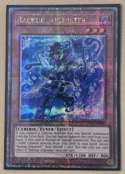 Backup @Ignister ALIN-EN001 Quarter Century Secret Rare 1st Ed - Image 1