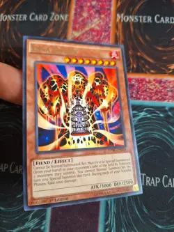 Yu-Gi-Oh! Lava Golem DPBC-EN034 Rare 1st Edition Near Mint - Image 2