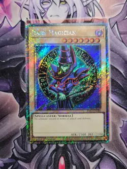 *Euro* Dark Magician (Platinum Secret Rare) RA03-EN080 LP - Image 1