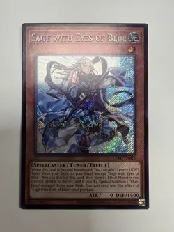 Yu-Gi-Oh! Konami Sage with Eyes of Blue LCKC-EN015 Ultra Rare Unlimited - Image 1