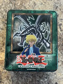 Yu-Gi-Oh! Vintage Empty Red Eyes Black Dragon Joey Metal Tin 2002 Original - Image 1