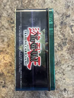 Yu-Gi-Oh! Vintage Empty Red Eyes Black Dragon Joey Metal Tin 2002 Original - Image 4