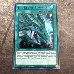 The Eye of Timaeus Purple - DLCS-EN007 - 1st Edition Ultra Rare- Yugioh - LP - Image 1