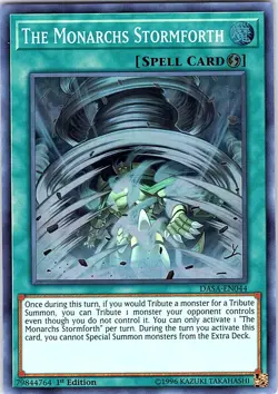 Yugioh The Monarchs Stormforth DASA-EN044 Super Rare 1st Edition NM - Image 1