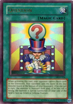 Yugioh! LP Question - PGD-104 - Ultra Rare - 1st Edition Lightly Played, English - Image 1