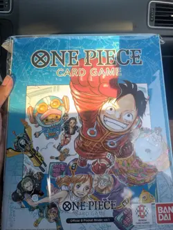 ONE PIECE Card Game Official 9-Pocket Binder Vol.1 English Sealed Bandai 10 DON - Image 1