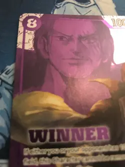 Shanks Foil P-104 Winner - One Piece TCG English Promotional Card Near Mint - Image 4