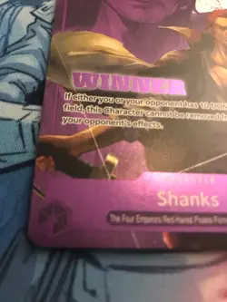 Shanks Foil P-104 Winner - One Piece TCG English Promotional Card Near Mint - Image 5
