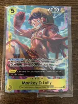 SEALED Monkey.D.Luffy (OP07-109) - Illustration Box Vol.3 - One Piece TCG - ENG - Image 1