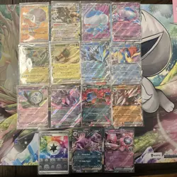 Pokemon TCG - SV: Black Bolt & White Flare EX / Full Art / Pokeball 15 Card Lot - Image 1