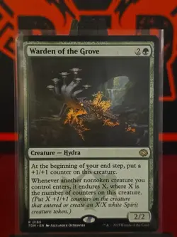 Warden of the Grove #166 (NM) Tarkir Dragonstorm TDM Magic MTG - Image 1