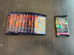 MTG Modern Horizons II - 10 draft boosters & 1 collector booster -factory sealed - Image 1