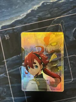 Gundam Card Resource Suletta Mercury Aerial RP-009 P Promo Foil English - Image 1