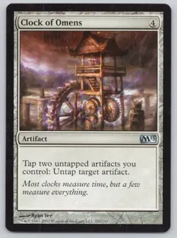 Clock of Omens Magic 2013 M13 MTG NM - Image 1