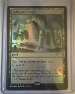 Wizards of the Coast Reliquary Tower Foil Promo(Love Your LGS 2020) English - Image 1