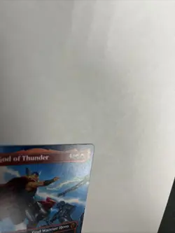 Thor God Of Thunder Borderless Superhero Nonfoil Card #0338 MTG LP - Image 3