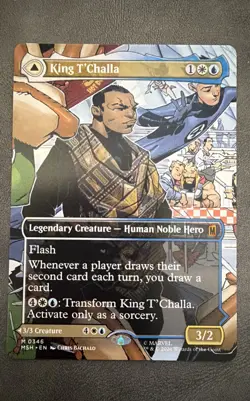 King T'Challa (Borderless) (0346) Marvel Super Heroes Regular - Image 1