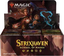 Magic The Gathering - Strixhaven: School of Mages - Draft Booster Box - Sealed - Image 1