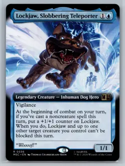 Commander: Marvel Super Heroes Lockjaw, Slobbering Teleporter (Extended Art) 336 - Image 1