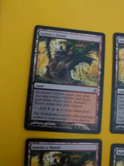 Auntie's Hovel. Rare Land Playset MTG 4 Card. Lorwyn. - Image 4