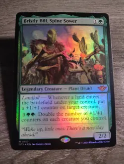 MTG Bristly Bill, Spine Sower FOIL (Outlaws of Thunder Junction) NM - Image 1
