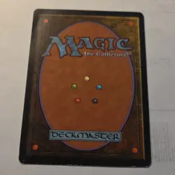 Wizards Magic: The Gathering Ruby Medallion Artifact Tempest Rare Brown 1997 - Image 2