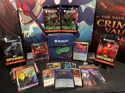 Magic the Gathering, All Foil Mix Lot + Packs + 10 Foil Rares, 100+ NM Card Lot - Image 1