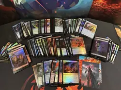 Magic the Gathering, All Foil Mix Lot + Packs + 10 Foil Rares, 100+ NM Card Lot - Image 3
