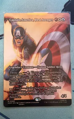Captain America, First Avenger Borderless Marvel Universe Eternal-Legal..#0088 - Image 1