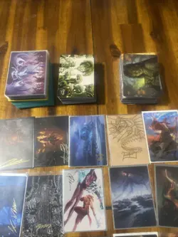 mtg art cards lot of 200 - Image 2