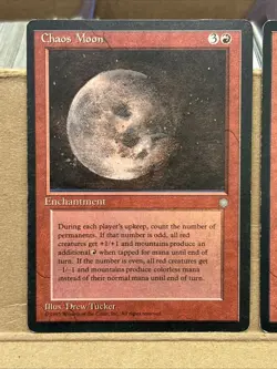 2x Chaos Moon (LP) Ice Age Magic MTG - Image 2