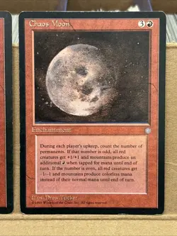 2x Chaos Moon (LP) Ice Age Magic MTG - Image 3