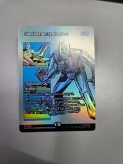 Simulacrum Synthesizer (Borderless) Marvel Universe Eternal-Legal Foil - Image 1