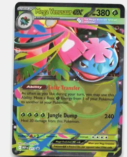 Mega Venusaur ex 013 Holo Promo ME: Mega Evolution Promo Pokemon Near Mint - Image 1