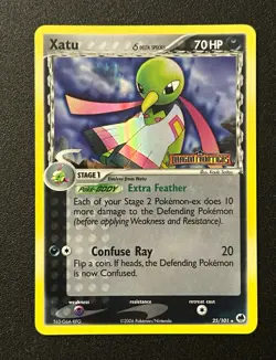 The Pokemon Company Xatu Dragon Frontiers Rare Reverse Holo 25/101 70 HP ENG - Image 1