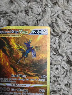 Origin Forme Dialga VSTAR GG68/GG70 Crown Zenith Pokemon Card 2023 Gold - Image 4