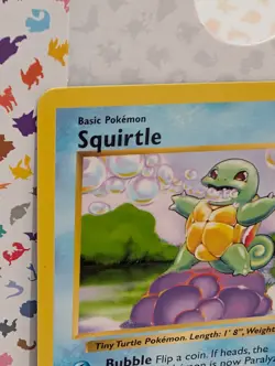 1999 Pokemon TCG - Squirtle 063/102 Base Set (Shadowless) - Image 2