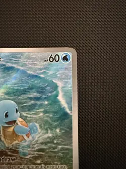 Pokemon TCG Squirtle 170/165 Scarlet & Violet 151 Holo Illustration Rare NM - Image 3