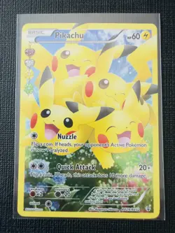 Pikachu (Full Art) Ultra Rare Generations: Radiant Collection RC29/RC32 Pokemon - Image 1