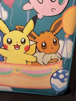 Pokemon Pikachu and Friends Cute Hand Painted 9-Pocket TCG Binder - Image 5