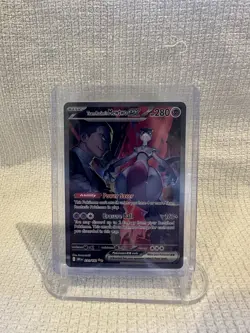 Pokemon TCG Team Rocket's Mewtwo ex 231/182 SV08 Holo FA - Image 1